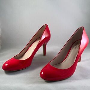 Vince Camino Red Patent Leather heels size 7 / size 37